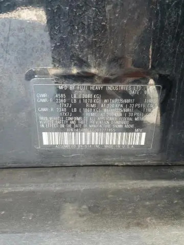 2013 SUBARU OUTBACK 2.5I PREMIUM  