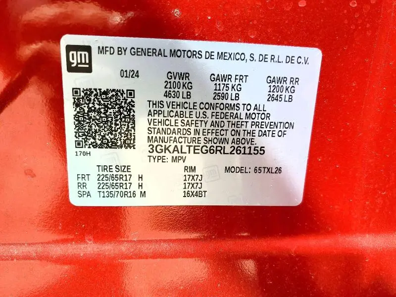 2024 GMC TERRAIN SLE  