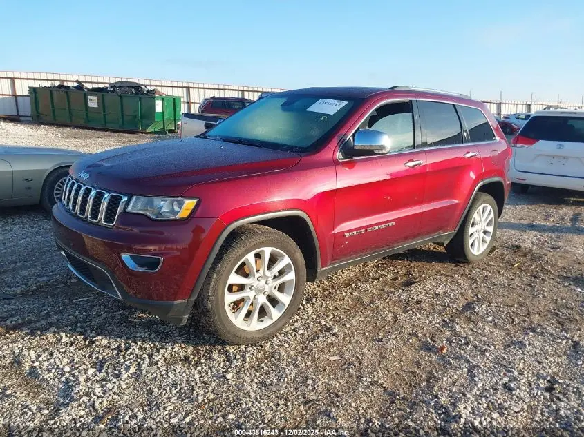 2017 JEEP GRAND CHEROKEE LIMITED 4X4
