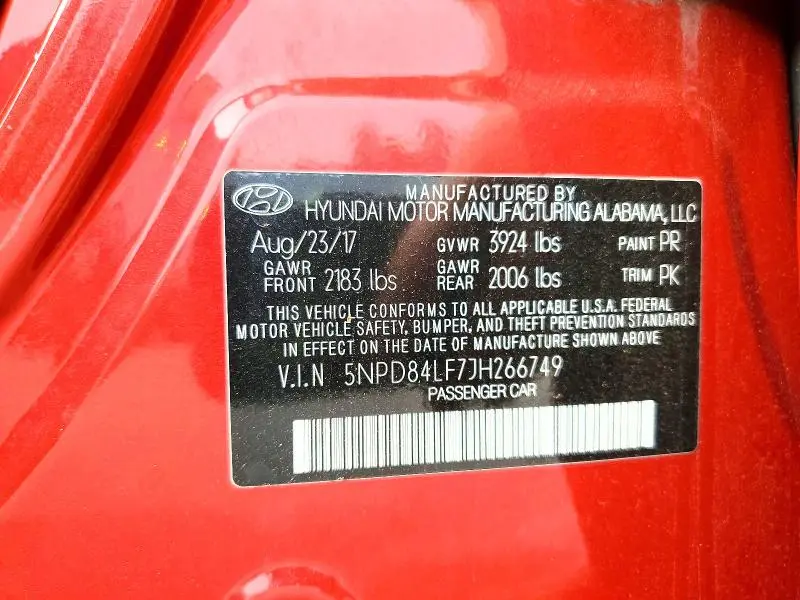 2018 HYUNDAI ELANTRA VALUE EDITION  