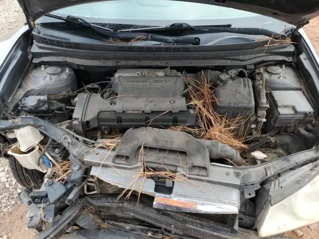 2010 HYUNDAI ELANTRA BLUE  