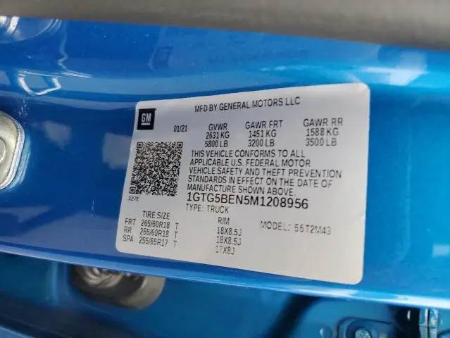2021 GMC CANYON ELEVATION  