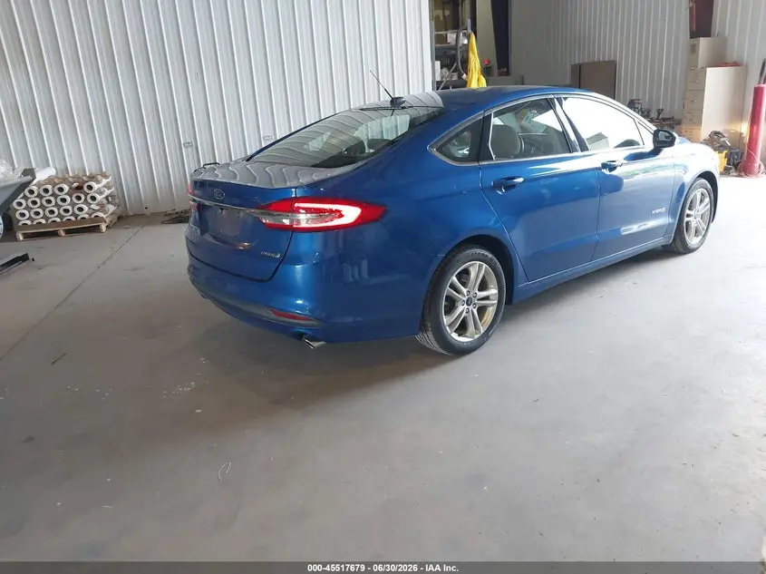 2018 FORD FUSION HYBRID S