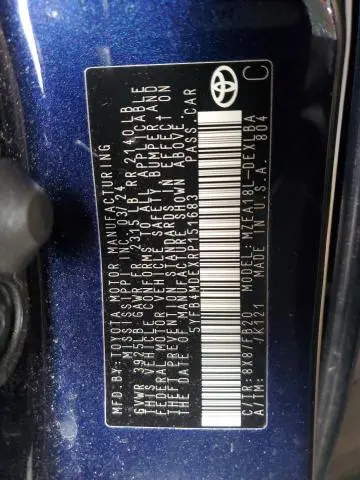 2024 TOYOTA COROLLA LE  