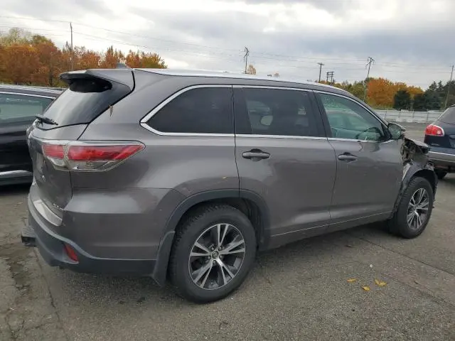 2016 TOYOTA HIGHLANDER XLE  