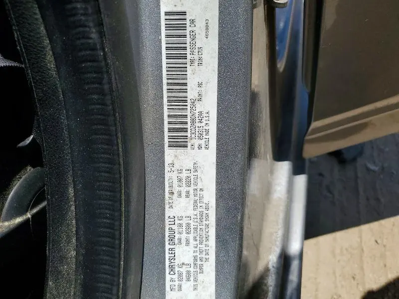 2013 DODGE AVENGER SE  