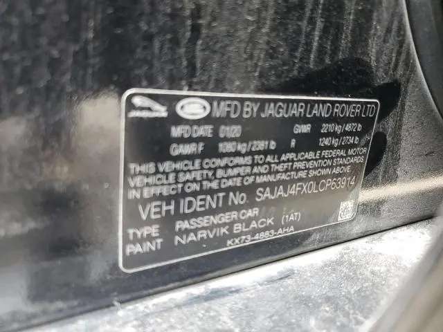 2020 JAGUAR XE S