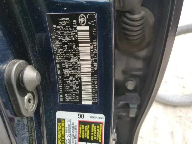 2017 TOYOTA COROLLA L  