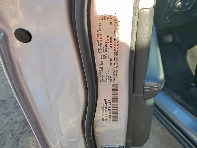 2022 JEEP GRAND CHEROKEE L LIMITED  