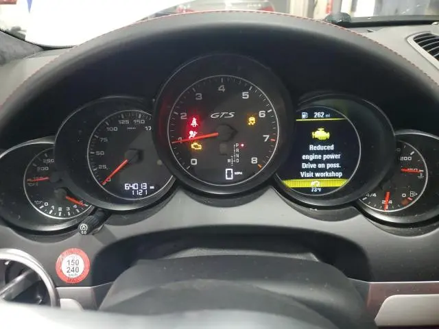 2017 PORSCHE CAYENNE GTS  