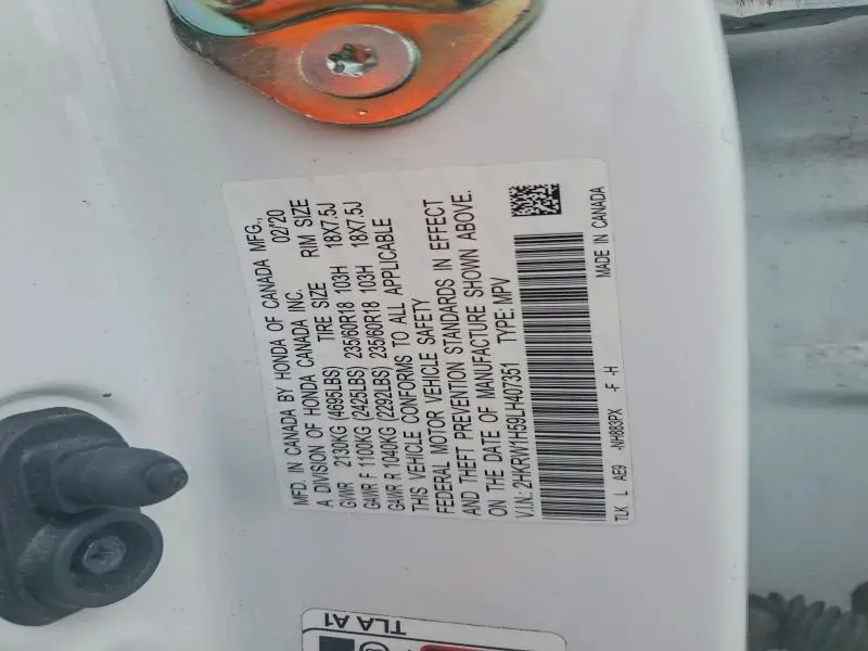 2020 HONDA CR-V EX  
