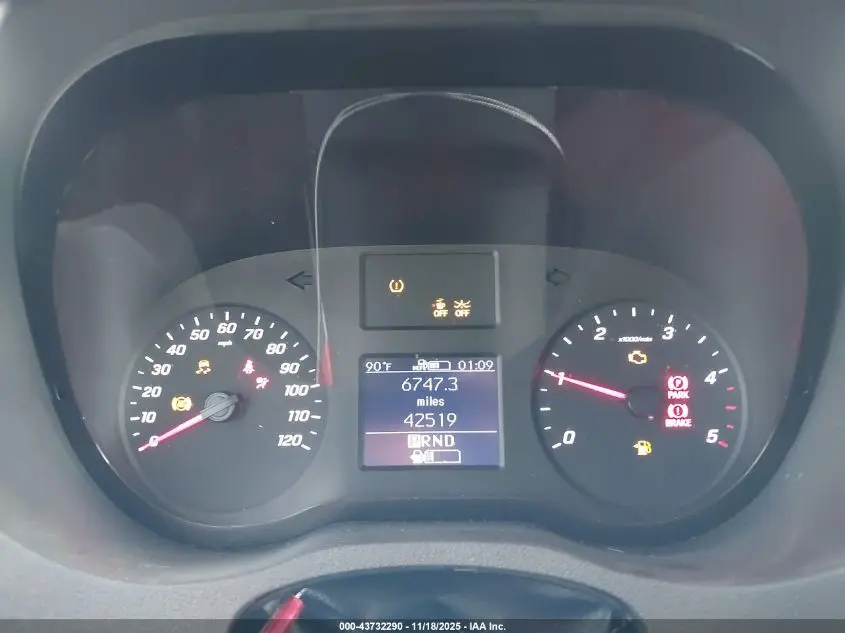 2023 MERCEDES-BENZ SPRINTER 2500 HIGH ROOF 4-CYL DIESEL