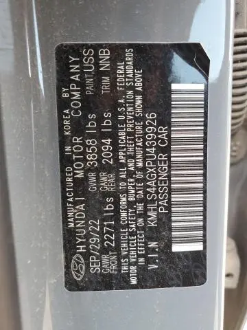 2023 HYUNDAI ELANTRA SEL  