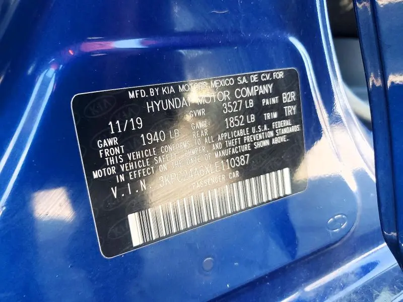 2020 HYUNDAI ACCENT SE  