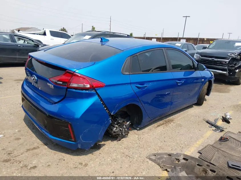 2018 HYUNDAI IONIQ HYBRID BLUE