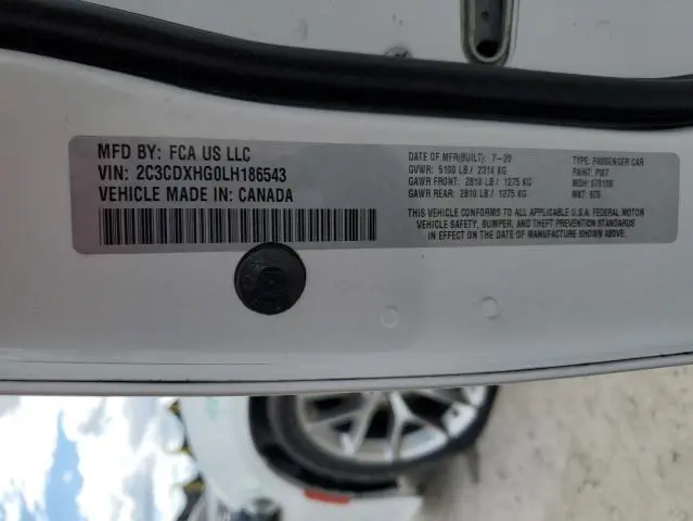 2020 DODGE CHARGER GT  