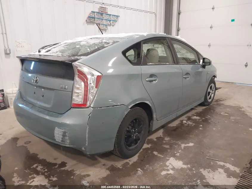 2012 TOYOTA PRIUS THREE