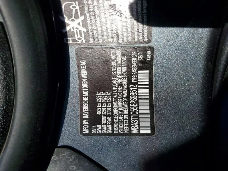 2014 BMW 428 XI SULEV  