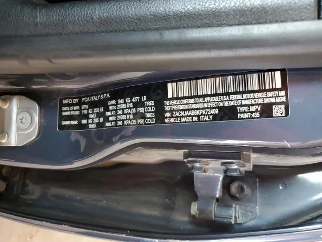 2019 JEEP RENEGADE SPORT  