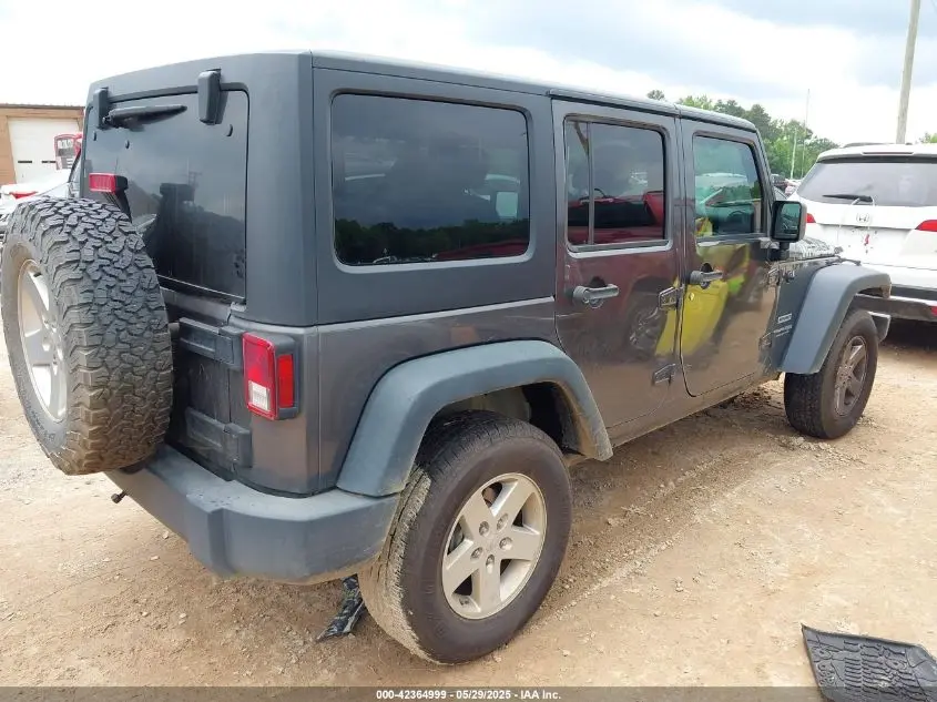 2018 JEEP WRANGLER JK UNLIMITED SPORT S 4X4