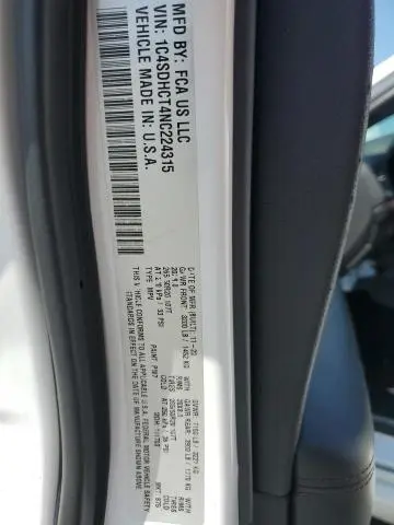 2022 DODGE DURANGO R/T