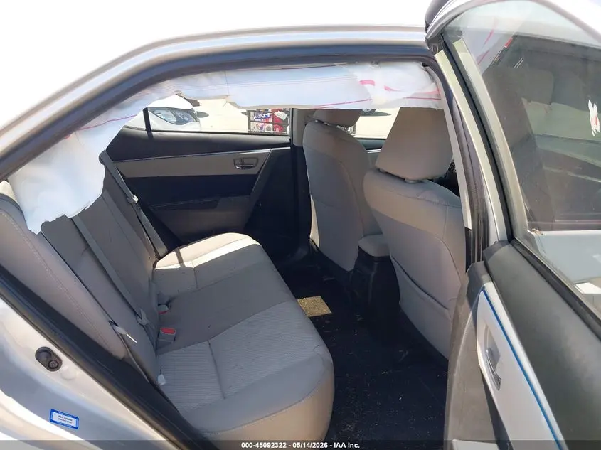 2016 TOYOTA COROLLA LE