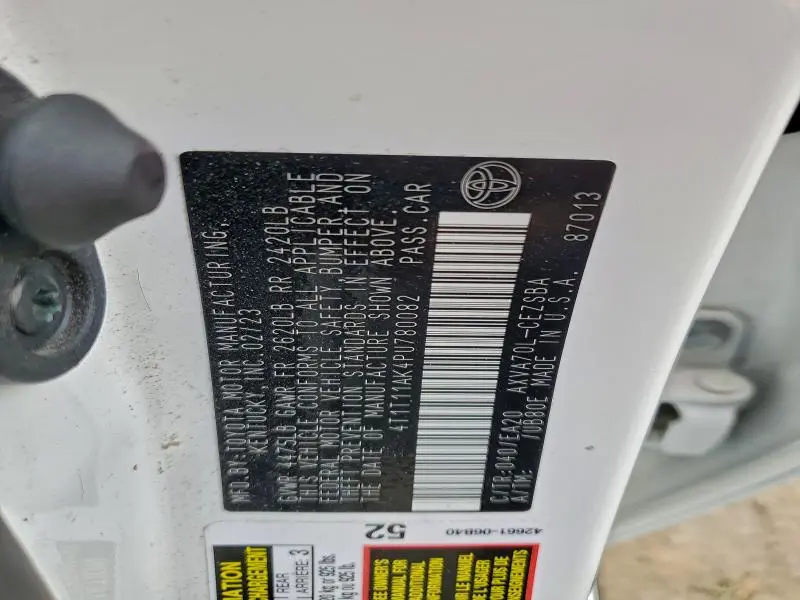 2023 TOYOTA CAMRY SE NIGHT SHADE  