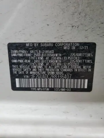 2024 SUBARU CROSSTREK PREMIUM  