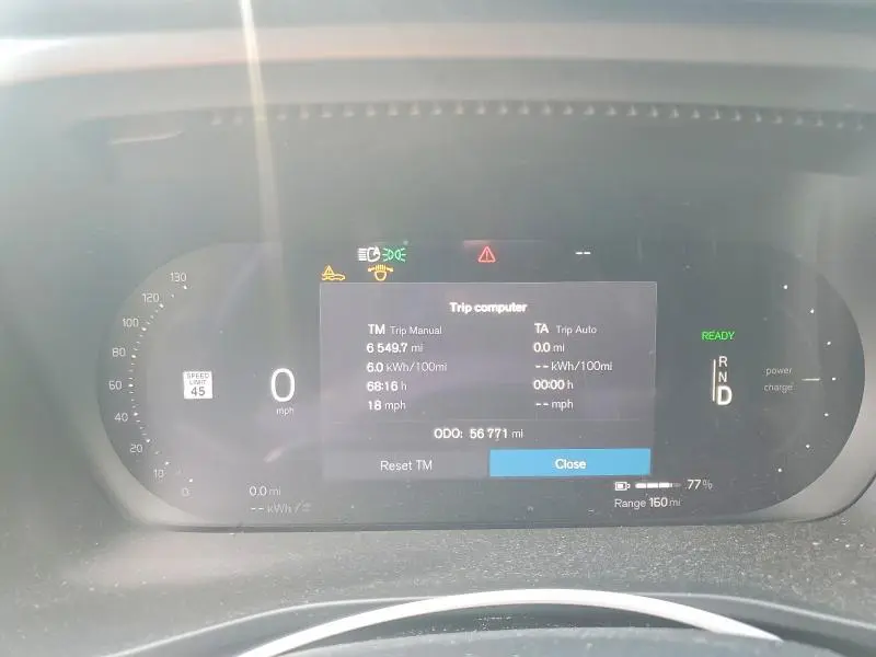 2021 VOLVO XC40 RECHARGE  