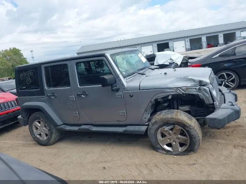 2017 JEEP WRANGLER UNLIMITED SPORT 4X4