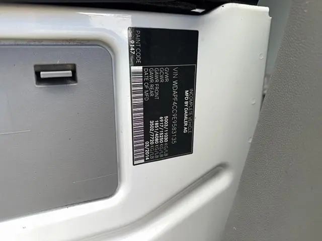 2014 MERCEDES-BENZ SPRINTER 3500  