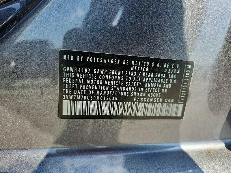 2023 VOLKSWAGEN JETTA SE  
