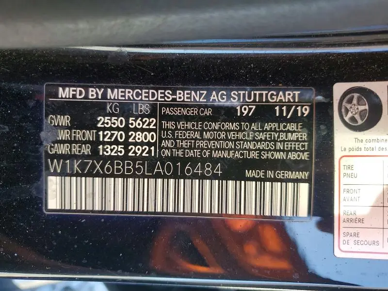 2020 MERCEDES-BENZ AMG GT 53  