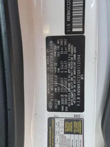 2016 KIA SEDONA L  
