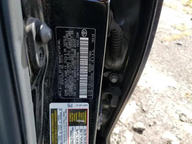 2012 TOYOTA CAMRY SE