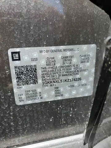 2019 GMC ACADIA DENALI  