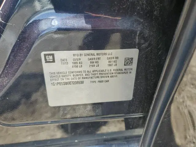 2014 CHEVROLET CRUZE LT  