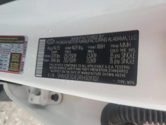 2024 HYUNDAI TUCSON LIMITED  