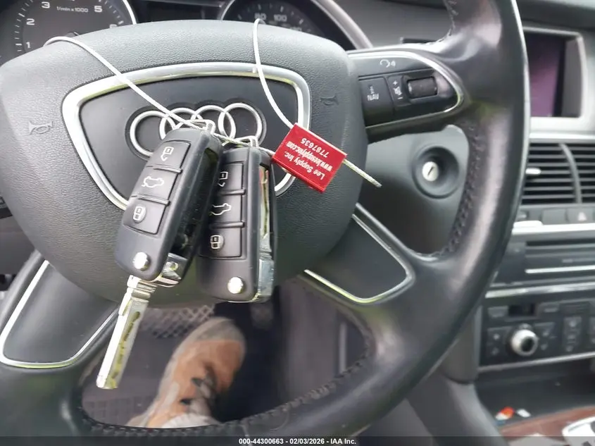 2013 AUDI Q7 3.0T S LINE PRESTIGE