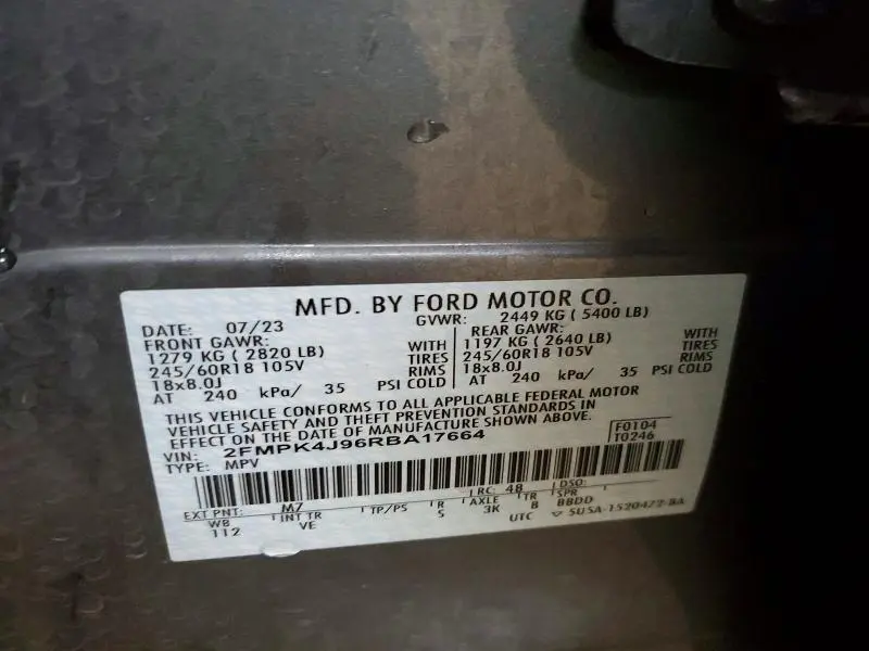 2024 FORD EDGE SEL  
