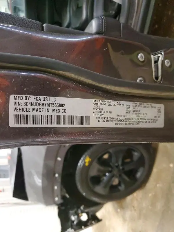 2021 JEEP COMPASS LATITUDE  