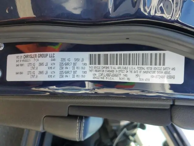 2015 JEEP CHEROKEE SPORT  