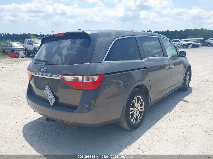 2012 HONDA ODYSSEY EXL