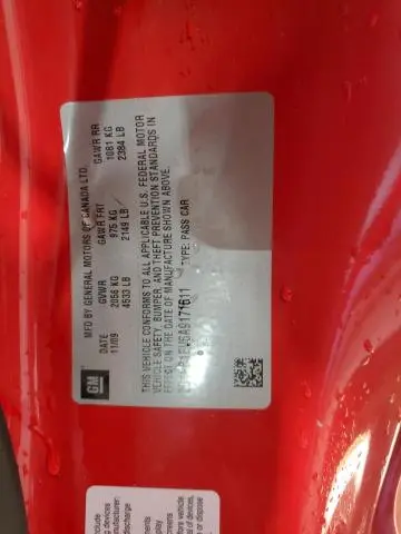 2010 CHEVROLET CAMARO LT  