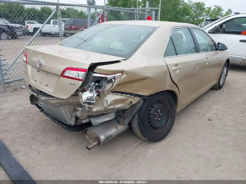 2012 TOYOTA CAMRY LE