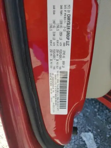 2012 DODGE GRAND CARAVAN CREW  