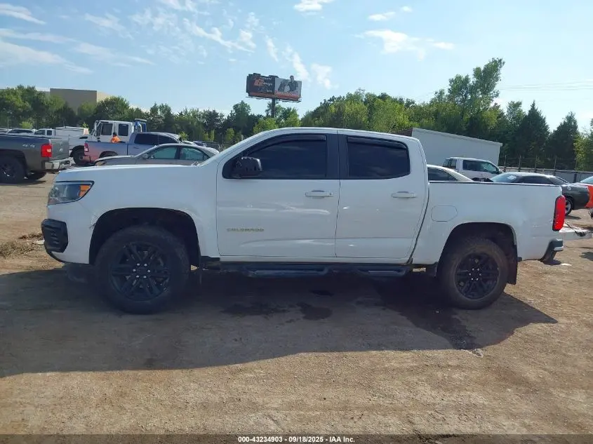 2022 CHEVROLET COLORADO 2WD  SHORT BOX WT