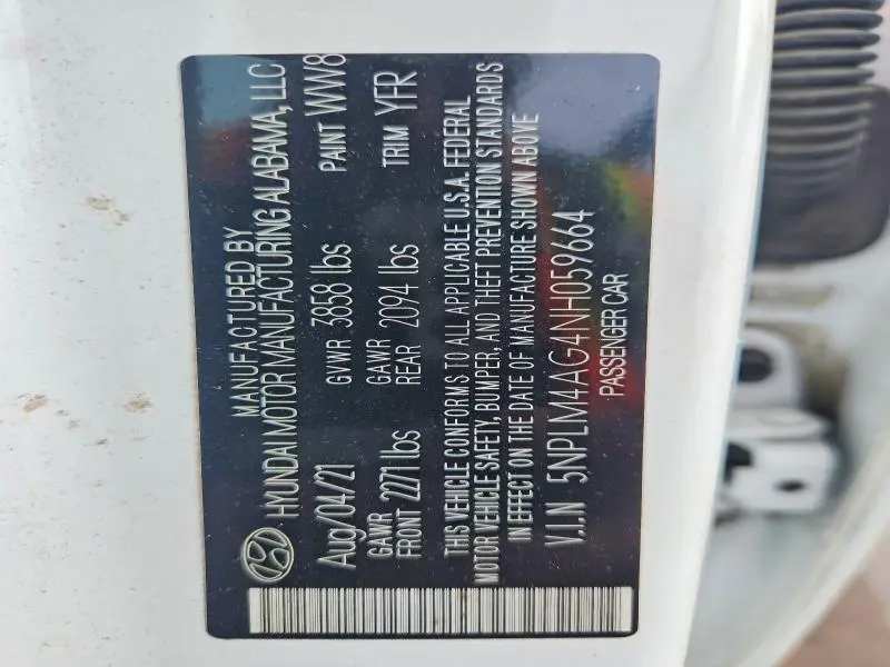 2022 HYUNDAI ELANTRA SEL  