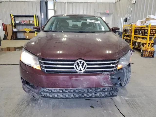 2014 VOLKSWAGEN PASSAT S  
