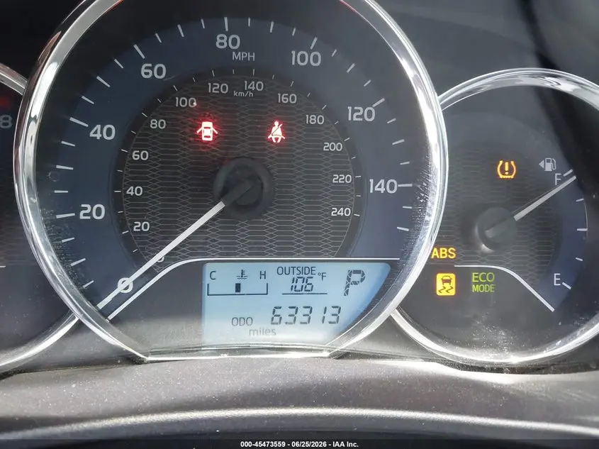 2015 TOYOTA COROLLA LE ECO PLUS